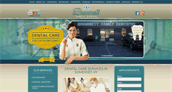 Desktop Screenshot of brummettfamilydental.com